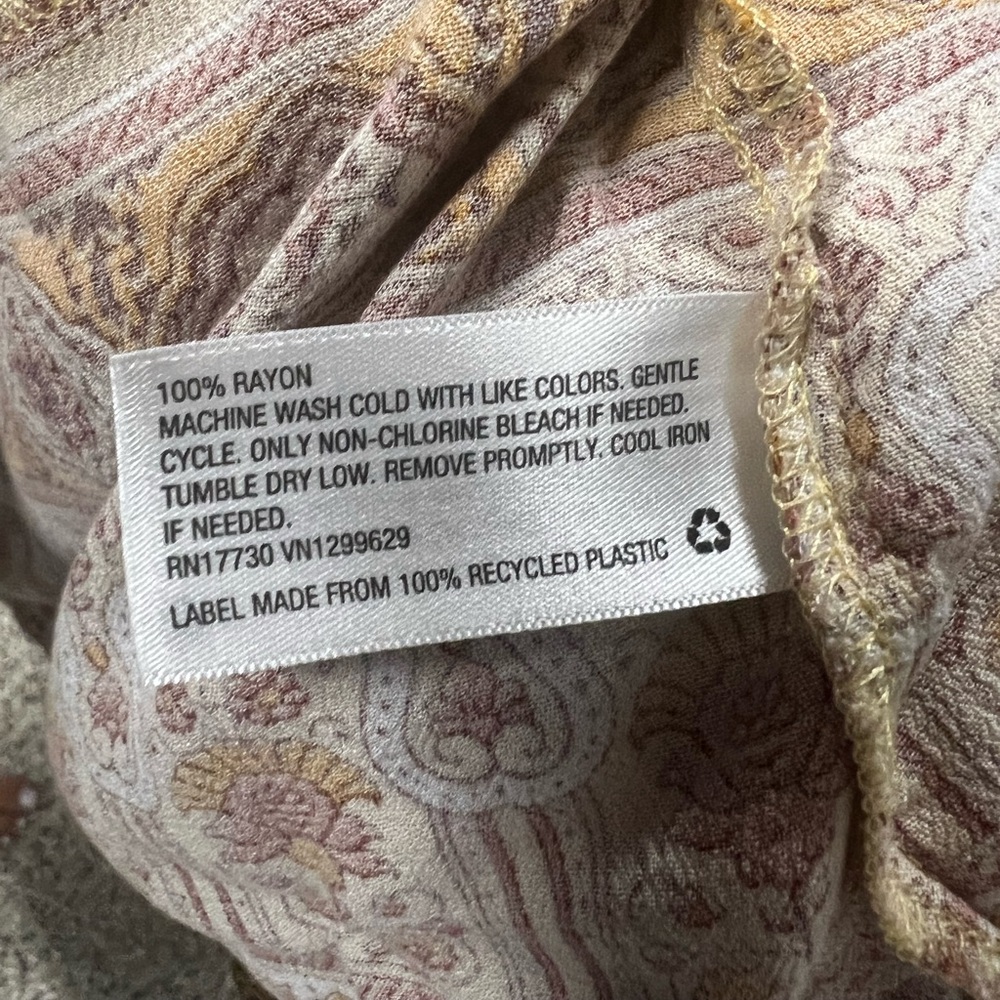 Knox Rose Multicolor Patterned Kimono - Picture 6 of 6